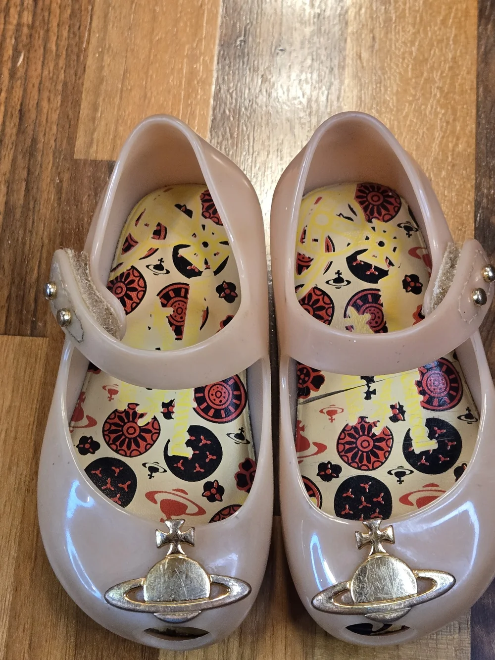 Mini Melissa x Vivienne Westwood Anglomania Orb Mary Janes
